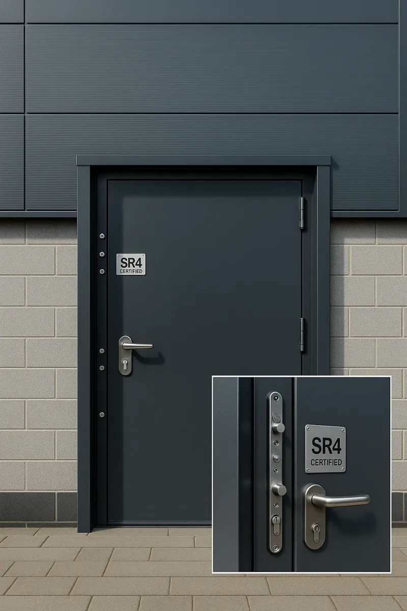 security rated steel doors - professional steel doors available in colchester from UK manufacturers